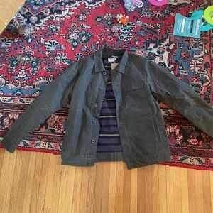 Huckberry Dark Gray Shirt Jacket